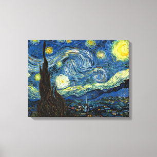 Starry Night by Vincent Van Gogh Canvas Art