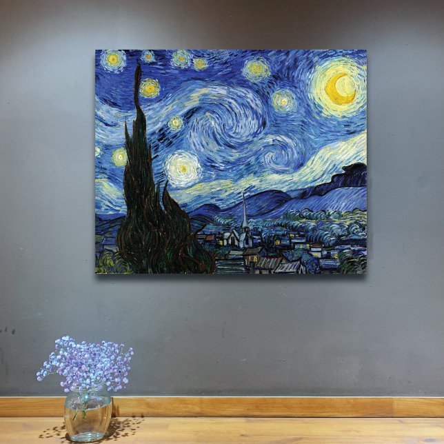 Starry Night by Vincent van Gogh Canvas Print (Creator Uploaded)