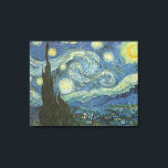 Starry Night by Vincent Van Gogh Canvas Print<br><div class="desc">Vincent Van Gogh's Starry Night. 1889 Oil on Canvas. Museum of Modern Art,  New York City</div>