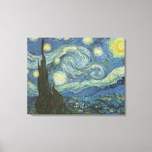 Starry Night by Vincent Van Gogh Canvas Print