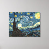 Starry Night by Vincent van Gogh. Famous art