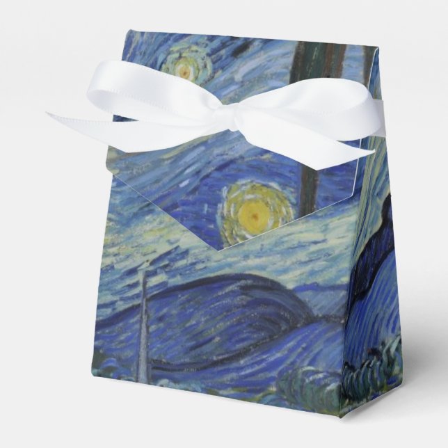 Starry Night by Vincent Van Gogh Favour Box (Front Side)