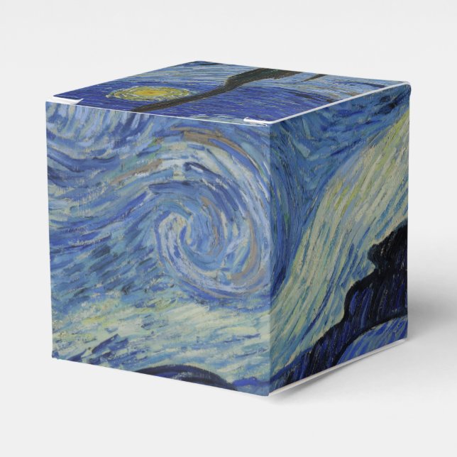 Starry Night by Vincent Van Gogh Favour Box (Front Side)