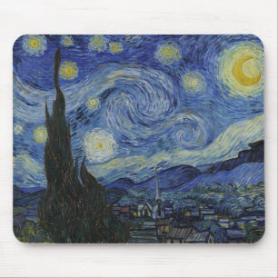 Starry Night by Vincent van Gogh Mouse Mat