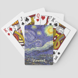 Starry Night by Vincent van Gogh Playing Cards