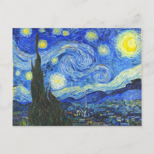 Starry Night by Vincent van Gogh Postcard