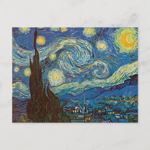 Starry Night by Vincent van Gogh Postcard