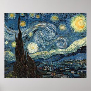 Starry Night by Vincent van Gogh Poster