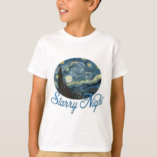 Starry Night by Vincent van Gogh. T-Shirt