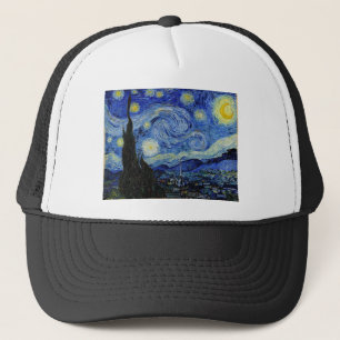 Starry Night by Vincent Van Gogh Trucker Hat
