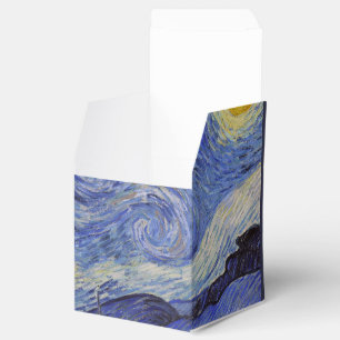 Starry night by Vincent Willem van Gogh painting Favour Box