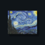 Starry Night Canvas Painting by Vincent Van Gogh Print<br><div class="desc">Want to add some colour to the room? Try this hanging wall print of Vincent Van Gogh's Starry Night. We use only premium quality canvases, durable adhesive, and archival inks to ensure that your artwork stays safe from smudging, fading, and peeling. The final product is a high quality stretched canvas...</div>