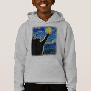 Starry Night Cat, Van Gogh Cat Lover Cat Dad Mum T