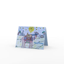 Starry Night Christmas Card