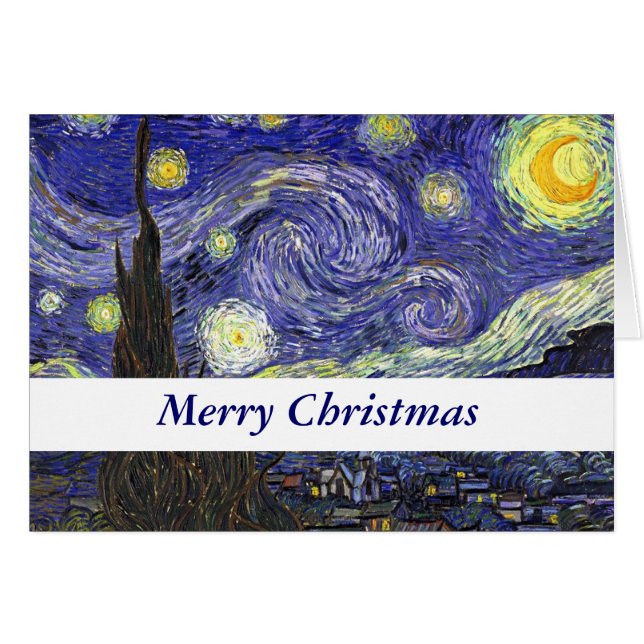 Starry Night Christmas, Holiday (Front Horizontal)