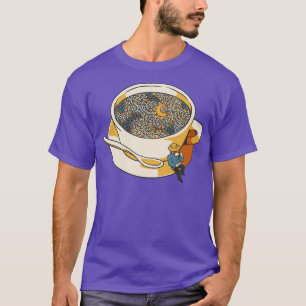 Starry Night Coffee by Tobe Fonseca T-Shirt