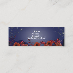 Starry Night Contact Card