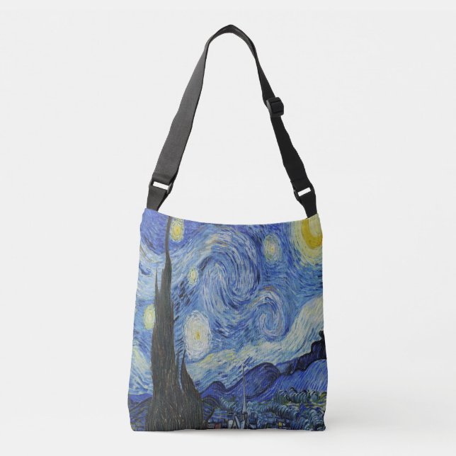 Starry Night Crossbody Bag (Front)