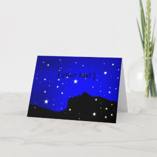 Starry Night Dreamer Greeting Card