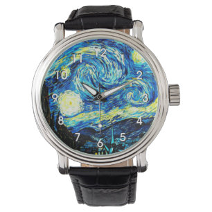 Starry Night, famous painting by Vincent van Gogh Watch