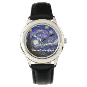 Starry night fine art kids watch. watch