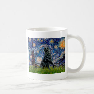 Starry Night - Flat Coated Retriever 2 Coffee Mug