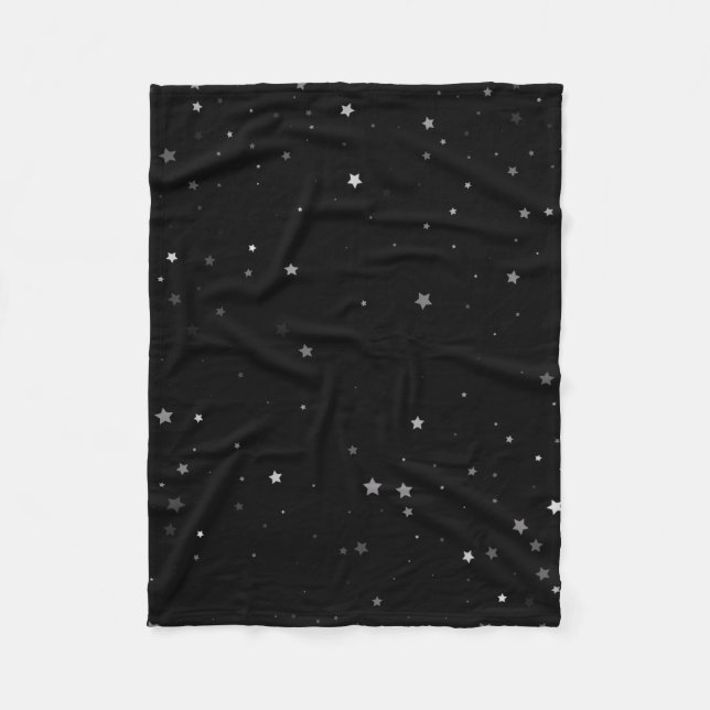 Starry Night  Fleece Blanket (Front)