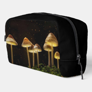 Starry Night Glowing Mushrooms Dopp Kit