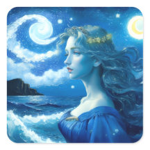 Starry Night 🌌 - Greek Goddess Stickers #3