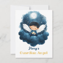 Starry Night Guardian Angel