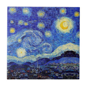 Starry Night Inspired Van Gogh Classic Products Tile
