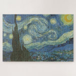 Starry Night Jigsaw Puzzle<br><div class="desc">Starry Night by Vincent Van Gogh</div>
