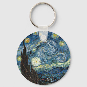 Starry Night Key Ring