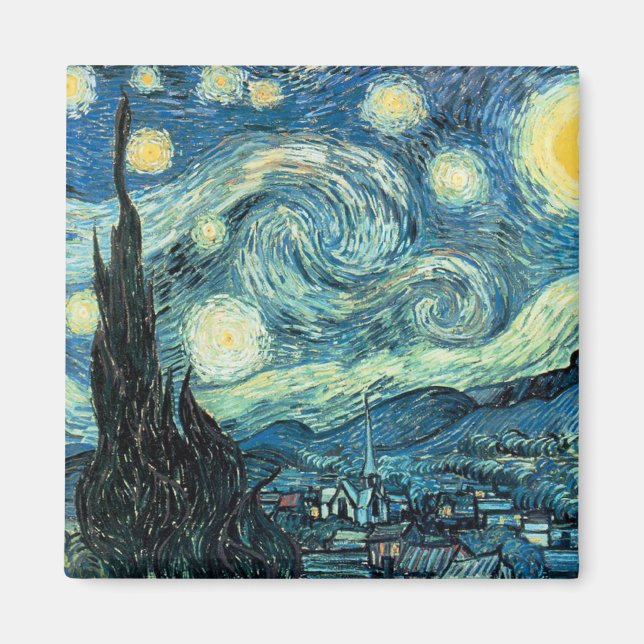 Starry Night Magnet (Front)