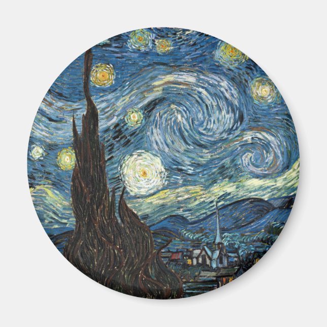 Starry Night Magnet (Front)
