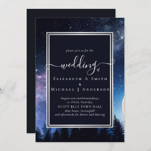 Starry Night Midnight Stars Wedding Budget
