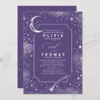 Starry Night Moon Mystical Engagement Party