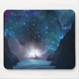 Starry night mouse mat