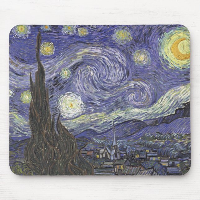 Starry Night Mousepad (Front)