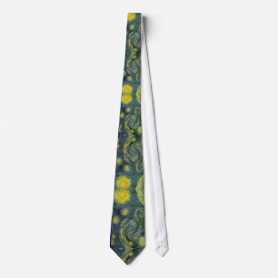 Starry Night Necktie