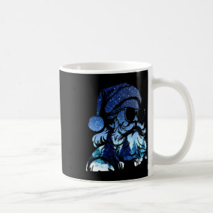 Starry Night North Pole Scenery Merry Christmas Sa Coffee Mug