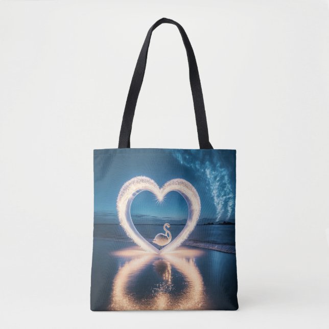 Starry Night of Love Tote Bag (Front)
