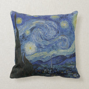 starry night of van gogh cushion