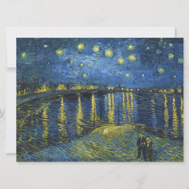 Starry Night on the Rhone by Vincent van Gogh (Front)