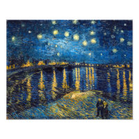 Starry Night on the Rhone | Van Gogh |