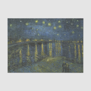 Starry Night on the Rhone, Vincent van Gogh Tissue Paper