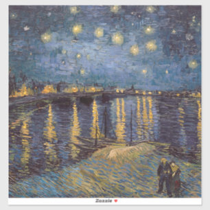 Starry Night Over Rhone River by Vincent Van Gogh