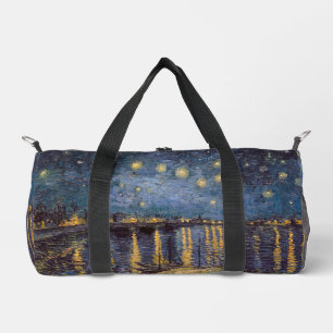 Starry Night Over Rhone River by Vincent Van Gogh Duffle Bag
