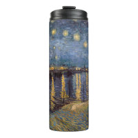 Starry Night Over Rhone River by Vincent Van Gogh
