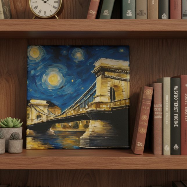 Starry Night Over the Danube Tile (Creator Uploaded)